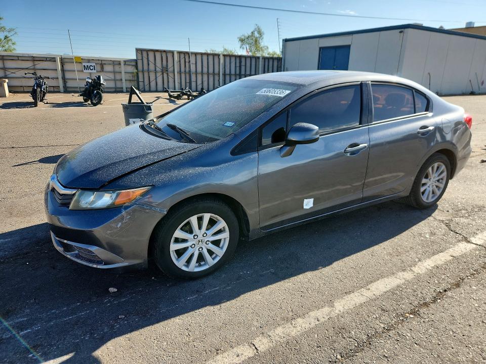 Продаж на аукціоні авто 2012 Honda Civic, vin: 19XFB2F85CE050028, номер лоту: 58605336