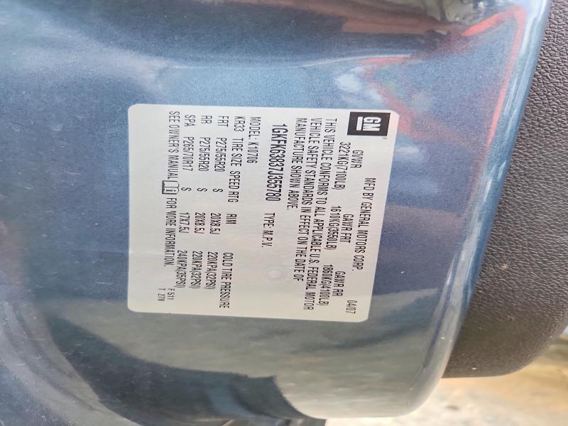 Продажа на аукционе авто 2007 Gmc Yukon, vin: 1GKFK63837J355780, номер лота: 58948826