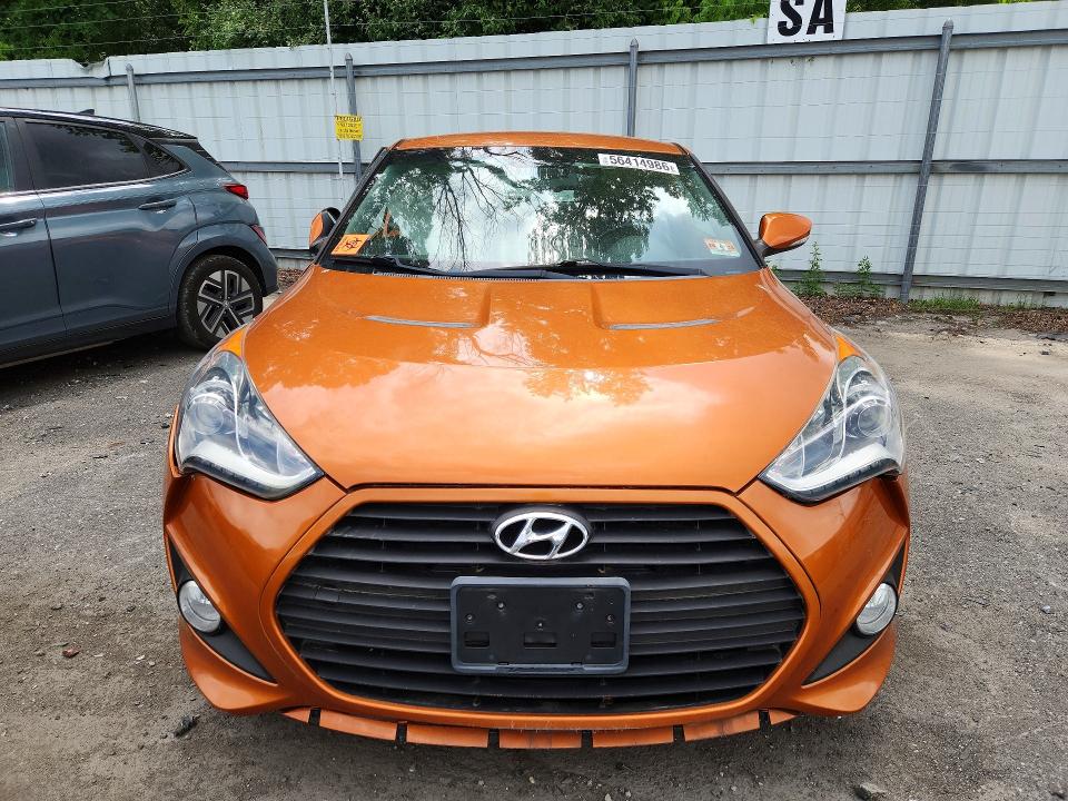 56414986 :رقم المزاد ، KMHTC6AE9FU229016 vin ، 2015 Hyundai Veloster مزاد بيع