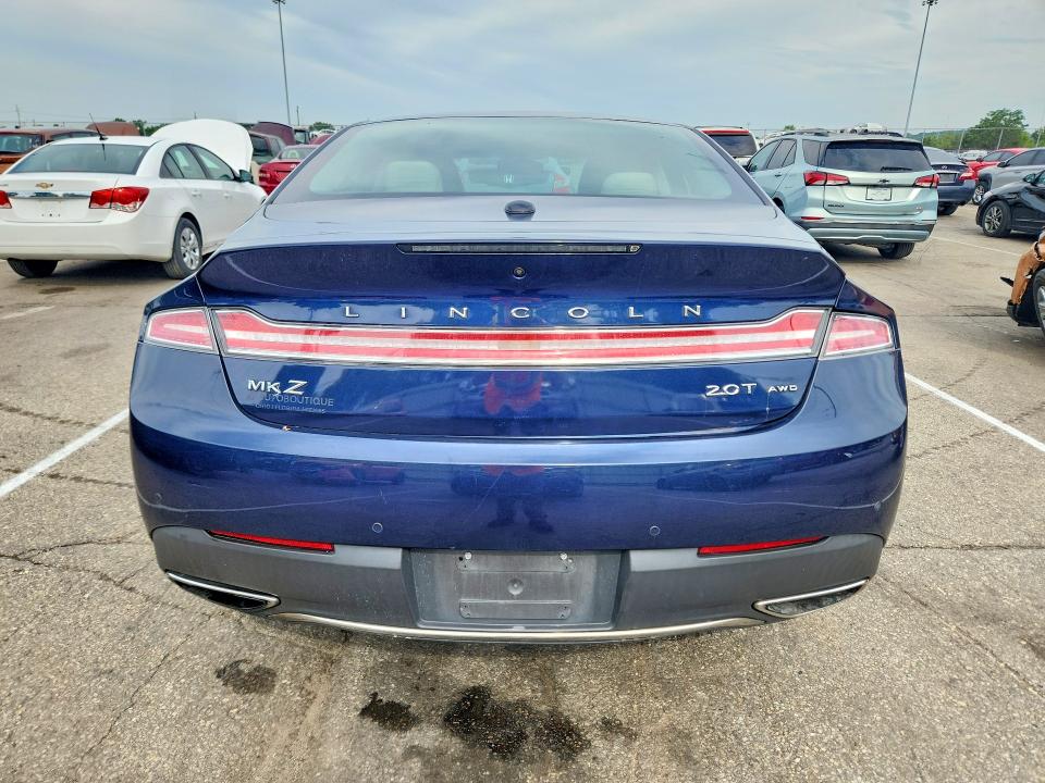 Продаж на аукціоні авто 2017 Lincoln Mkz, vin: 3LN6L5F93HR602113, номер лоту: 56601826