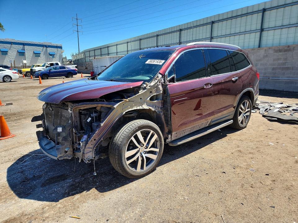 Продаж на аукціоні авто 2017 Honda Pilot, vin: 5FNYF6H0XHB018835, номер лоту: 58361936