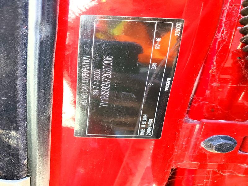 58319406 :رقم المزاد ، YV1RS592472620006 vin ، 2007 Volvo S60 مزاد بيع