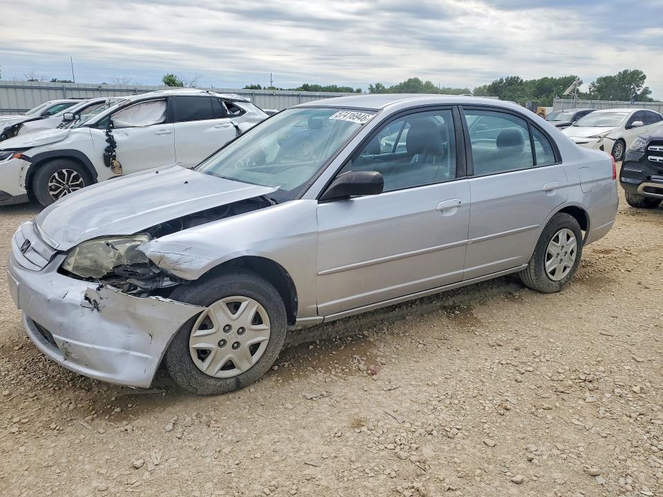 Aukcja sprzedaży 2003 Honda Civic 4d, vin: 2HGES16503H589545, numer aukcji: 57416946