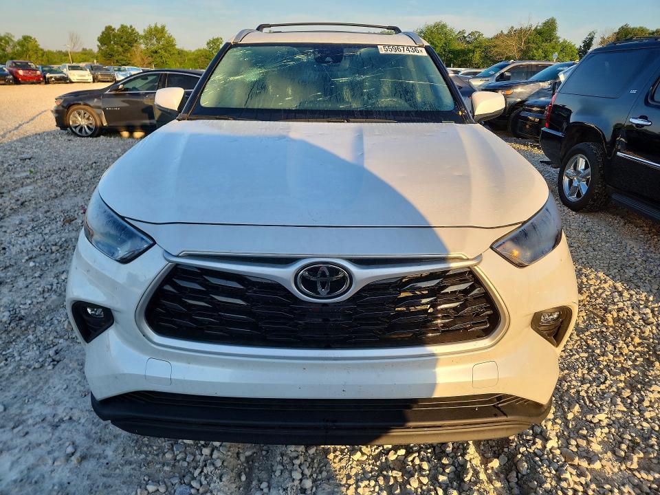 Aukcja sprzedaży 2022 Toyota Highlander, vin: 5TDHZRBH2NS253762, numer aukcji: 55967436