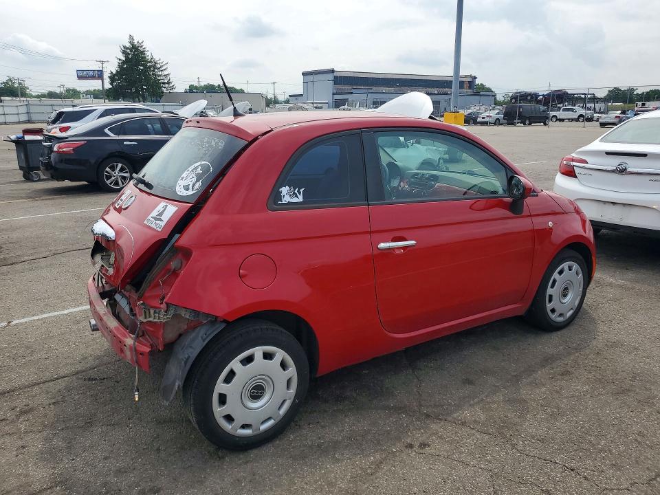 2012 Fiat 500 მანქანა იყიდება აუქციონზე, vin: 3C3CFFARXCT381721, აუქციონის ნომერი: 56502036