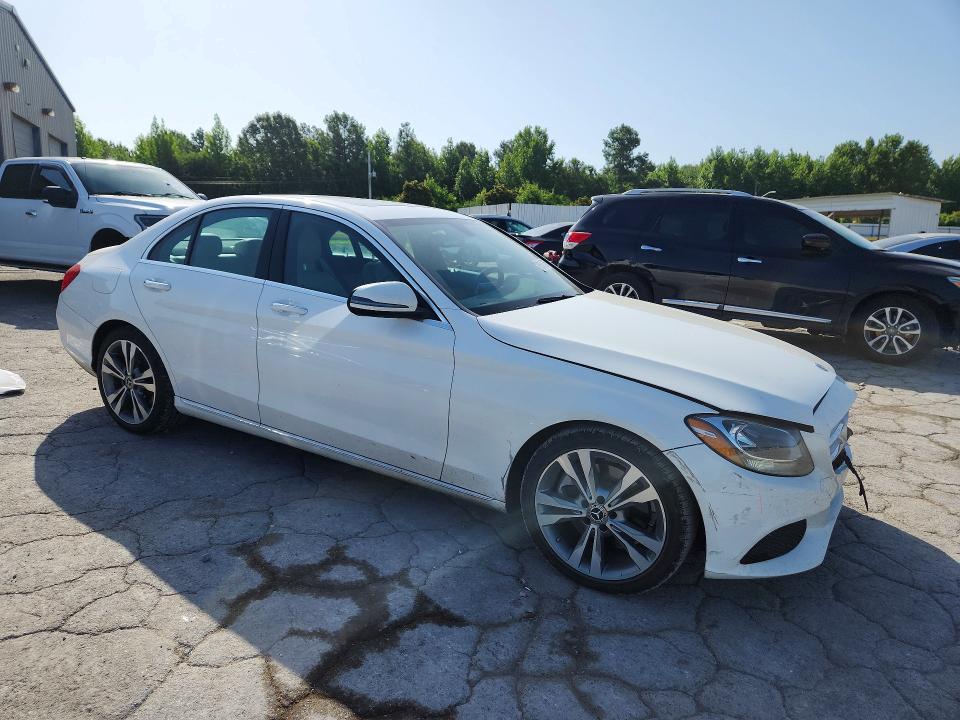 2018 Mercedes-benz C მანქანა იყიდება აუქციონზე, vin: 55SWF4JB5JU279186, აუქციონის ნომერი: 85634255