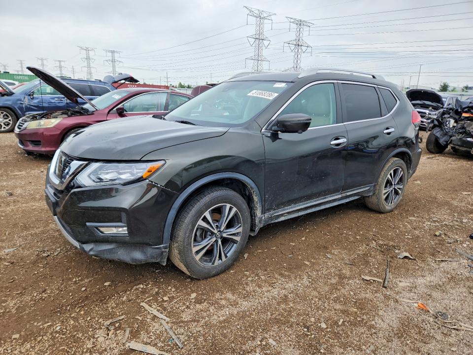 2017 Nissan Rogue მანქანა იყიდება აუქციონზე, vin: 5N1AT2MV3HC834170, აუქციონის ნომერი: 51868286