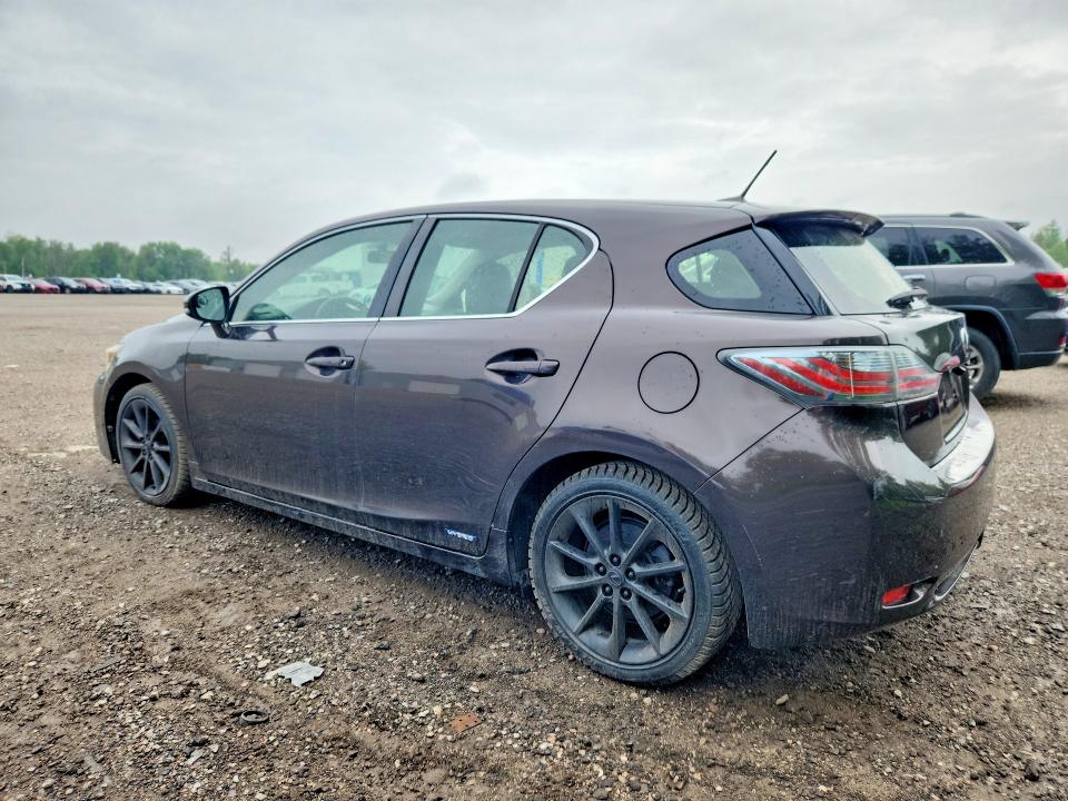 56829756 :رقم المزاد ، JTHKD5BH9C2075865 vin ، 2012 Lexus Ct مزاد بيع