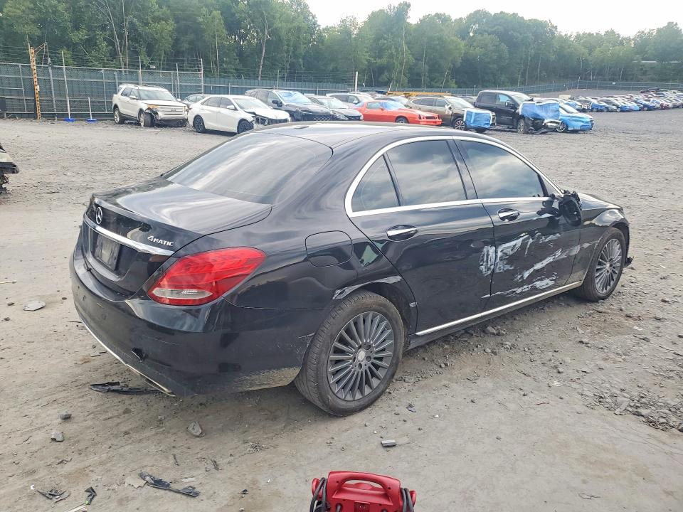 2015 Mercedes-benz C მანქანა იყიდება აუქციონზე, vin: 55SWF4KB6FU029123, აუქციონის ნომერი: 58781666
