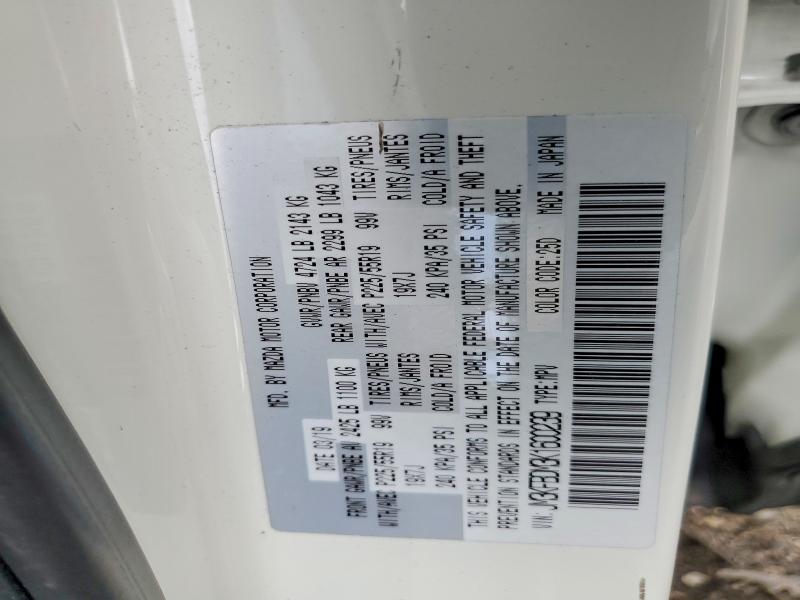 56886686 :رقم المزاد ، JM3KFBDM3K1600239 vin ، 2019 Mazda Cx-5 مزاد بيع