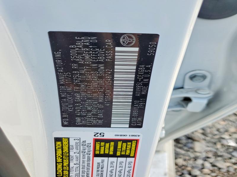 Aukcja sprzedaży 2026 Toyota Camry, vin: 4T1DBADK1TU548742, numer aukcji: 58764746