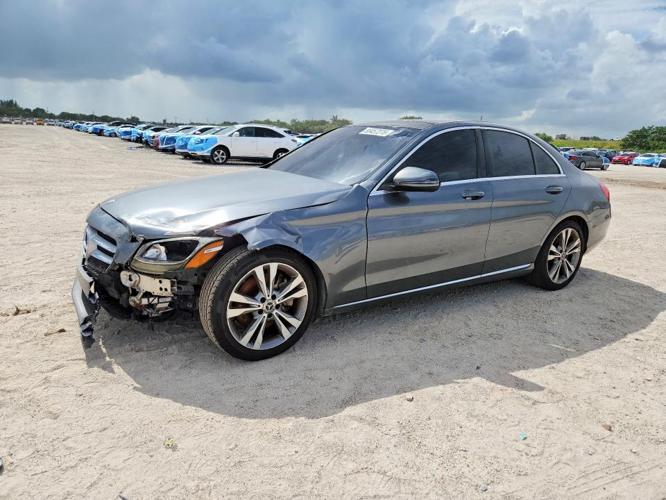 2018 Mercedes-benz C მანქანა იყიდება აუქციონზე, vin: WDDWF4JB5JR415009, აუქციონის ნომერი: 58457276