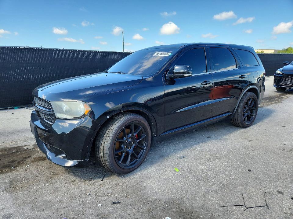 58180366 :رقم المزاد ، 1C4SDJCT6CC205303 vin ، 2012 Dodge Durango مزاد بيع