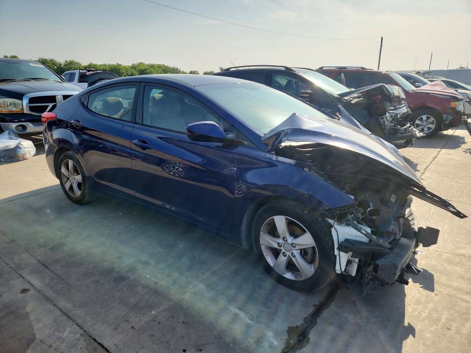 58445866 :رقم المزاد ، 5NPDH4AEXDH320513 vin ، 2013 Hyundai Elantra مزاد بيع