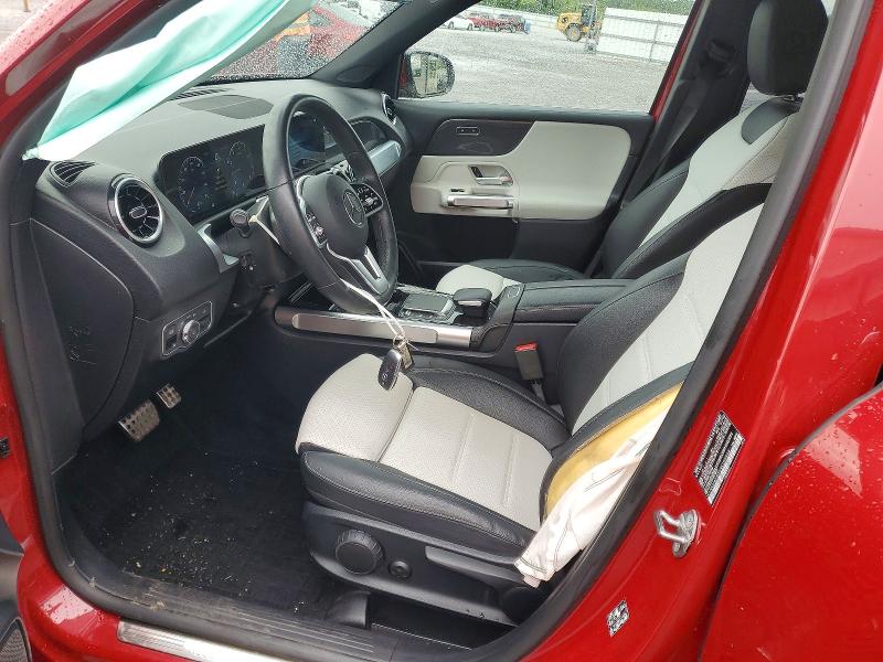 57882186 :رقم المزاد ، W1N4M4HB5NW188448 vin ، 2022 Mercedes-benz Glb مزاد بيع