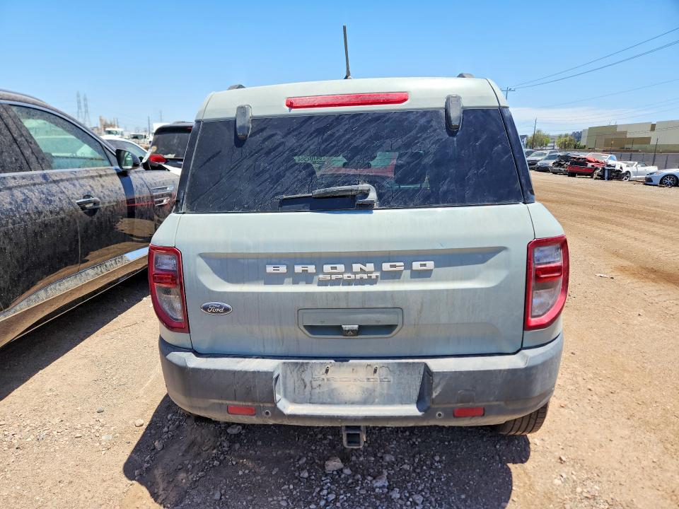 2021 Ford Bronco Sport მანქანა იყიდება აუქციონზე, vin: 3FMCR9B66MRA44417, აუქციონის ნომერი: 54702966