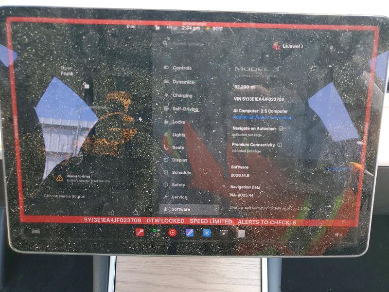 Aukcja sprzedaży 2018 Tesla Model 3, vin: 5YJ3E1EA4JF023709, numer aukcji: 58060146