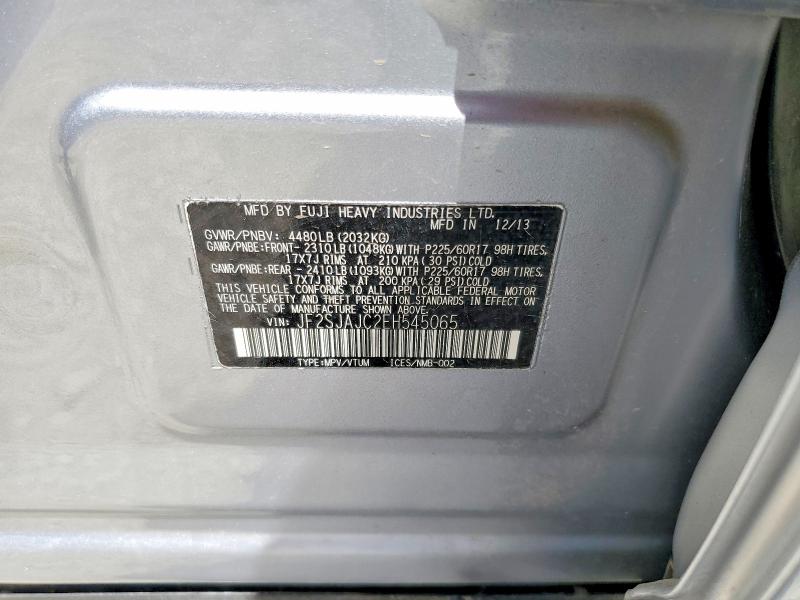 Продаж на аукціоні авто 2014 Subaru Forester, vin: JF2SJAJC2EH545065, номер лоту: 55466516