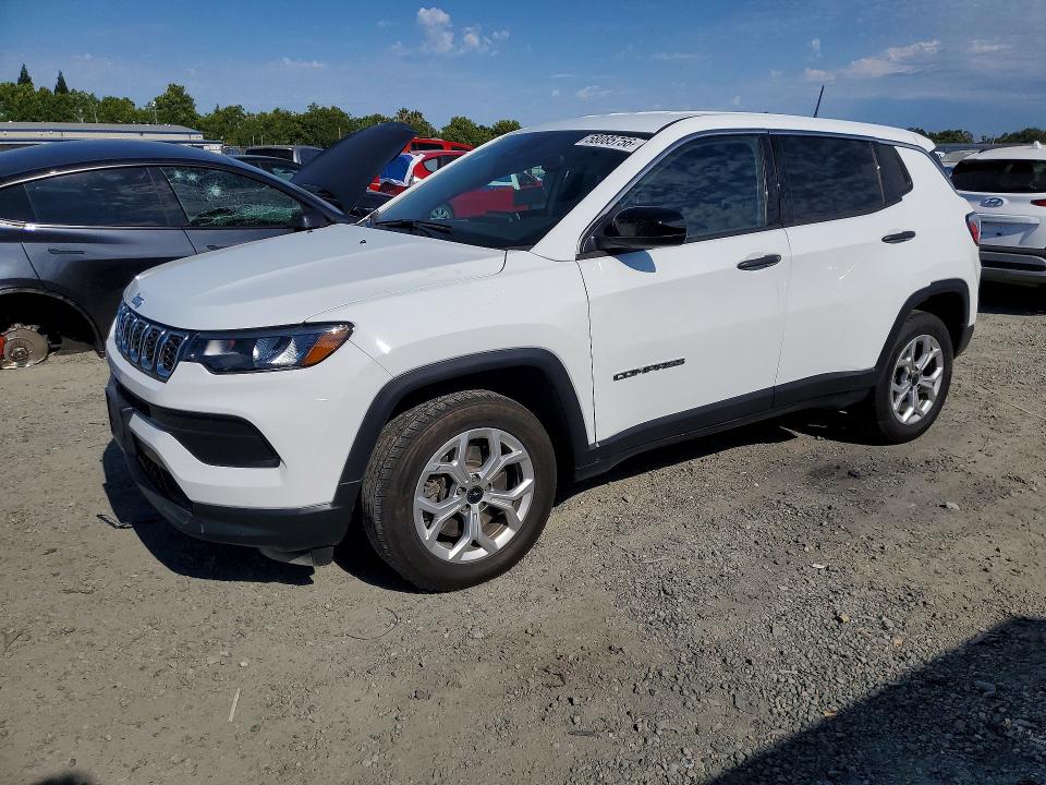 58085756 :رقم المزاد ، 3C4NJDAN1ST550852 vin ، 2025 Jeep Compass مزاد بيع