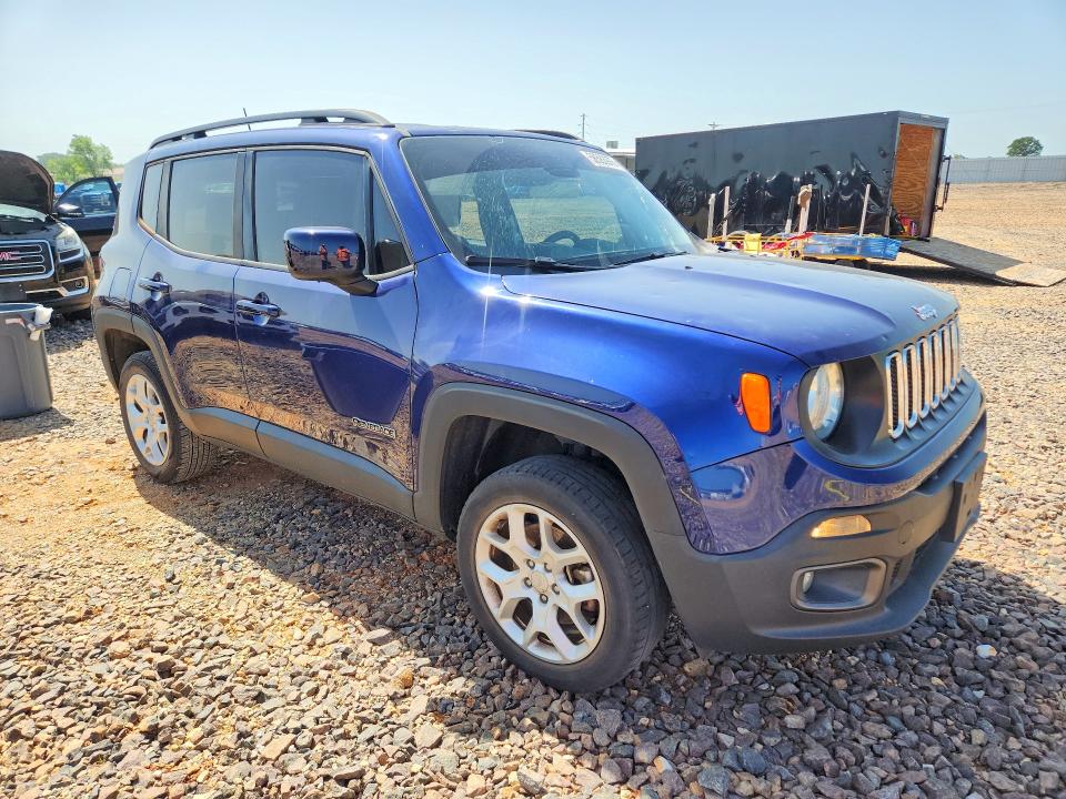 Продаж на аукціоні авто 2018 Jeep Renegade, vin: ZACCJBBB9JPJ35362, номер лоту: 58583976