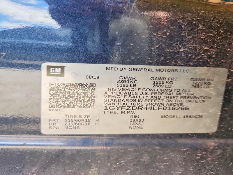 Aukcja sprzedaży 2020 Cadillac Xt4, vin: 1GYFZDR44LF018266, numer aukcji: 58745476