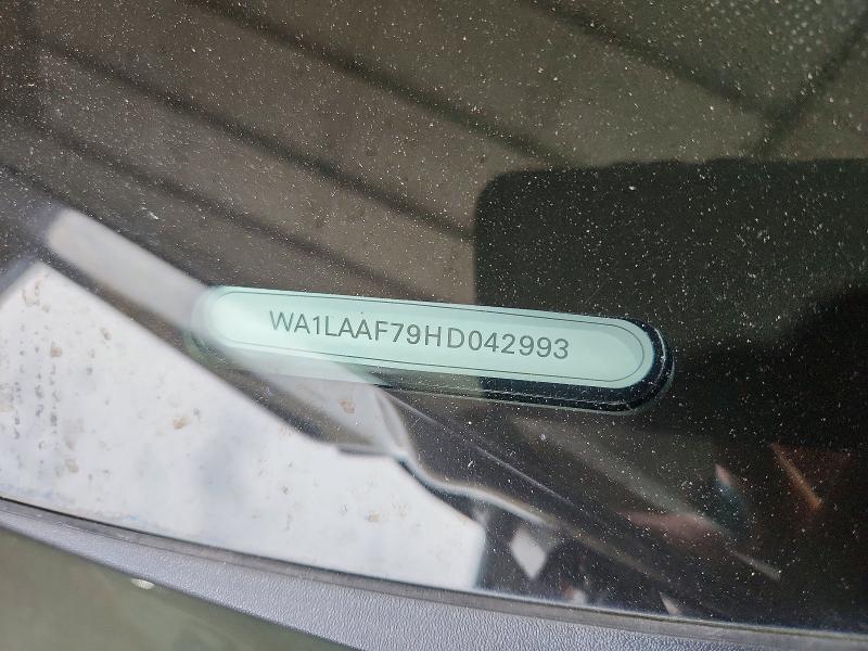 57998676 :رقم المزاد ، WA1LAAF79HD042993 vin ، 2017 Audi Q7 مزاد بيع