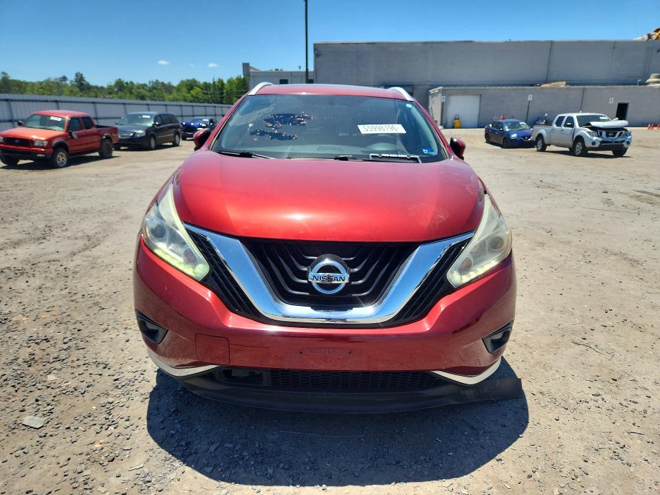 Aukcja sprzedaży 2015 Nissan Murano, vin: 5N1AZ2MH4FN253464, numer aukcji: 55998196