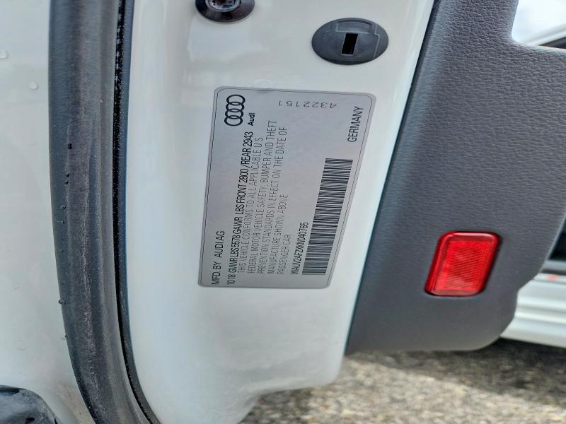 Aukcja sprzedaży 2019 Audi A7, vin: WAUV2AF2XKN040765, numer aukcji: 58092566