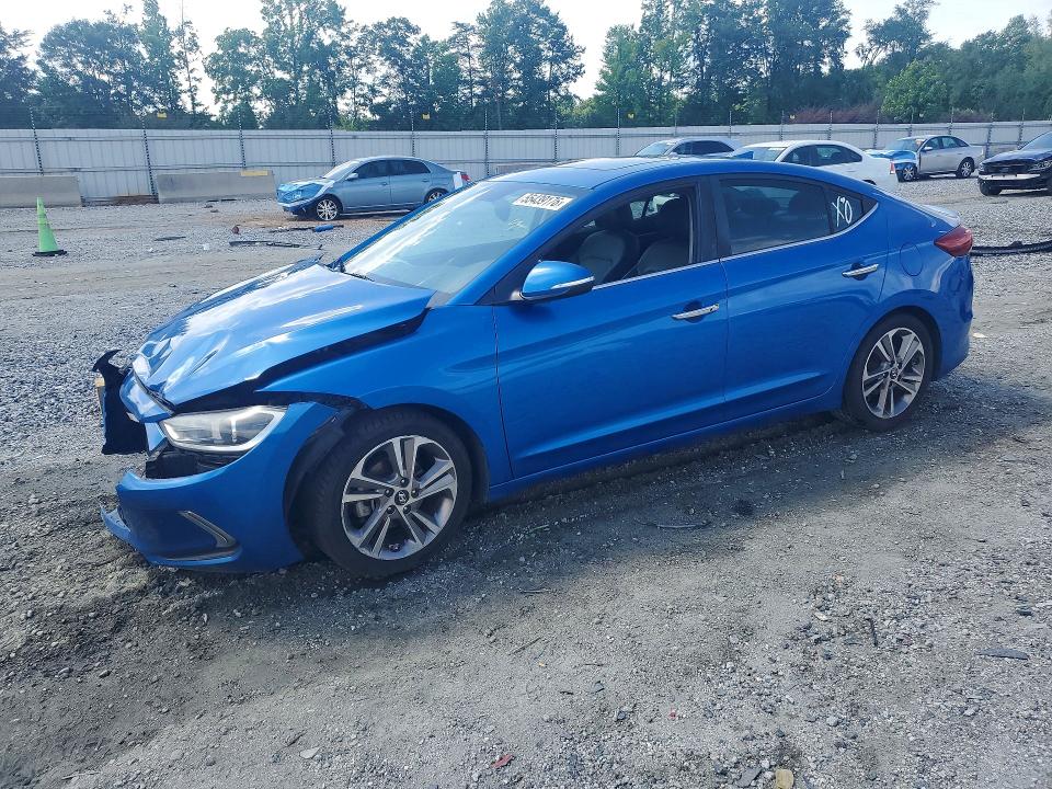 Auction sale of the 2017 Hyundai Elantra, vin: 5NPD84LF7HH114321, lot number: 55439176