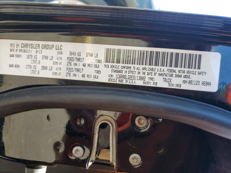 2014 Ram 1500 მანქანა იყიდება აუქციონზე, vin: 1C6RR6LG2ES113802, აუქციონის ნომერი: 55909086