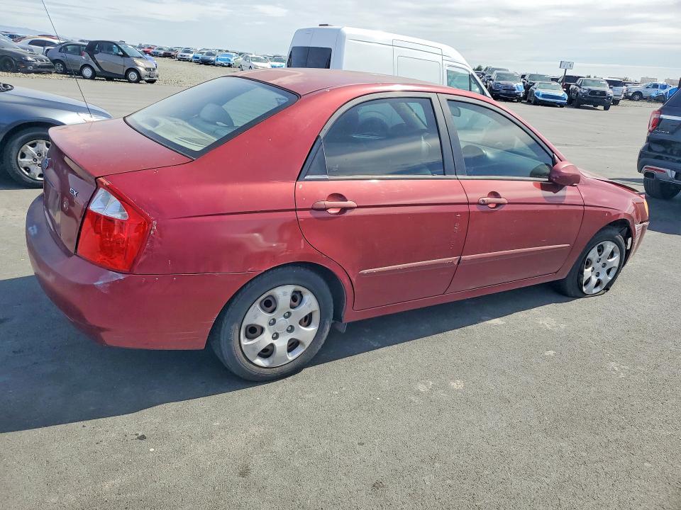 Продаж на аукціоні авто 2004 Kia Spectra, vin: KNAFE122745036905, номер лоту: 56540436