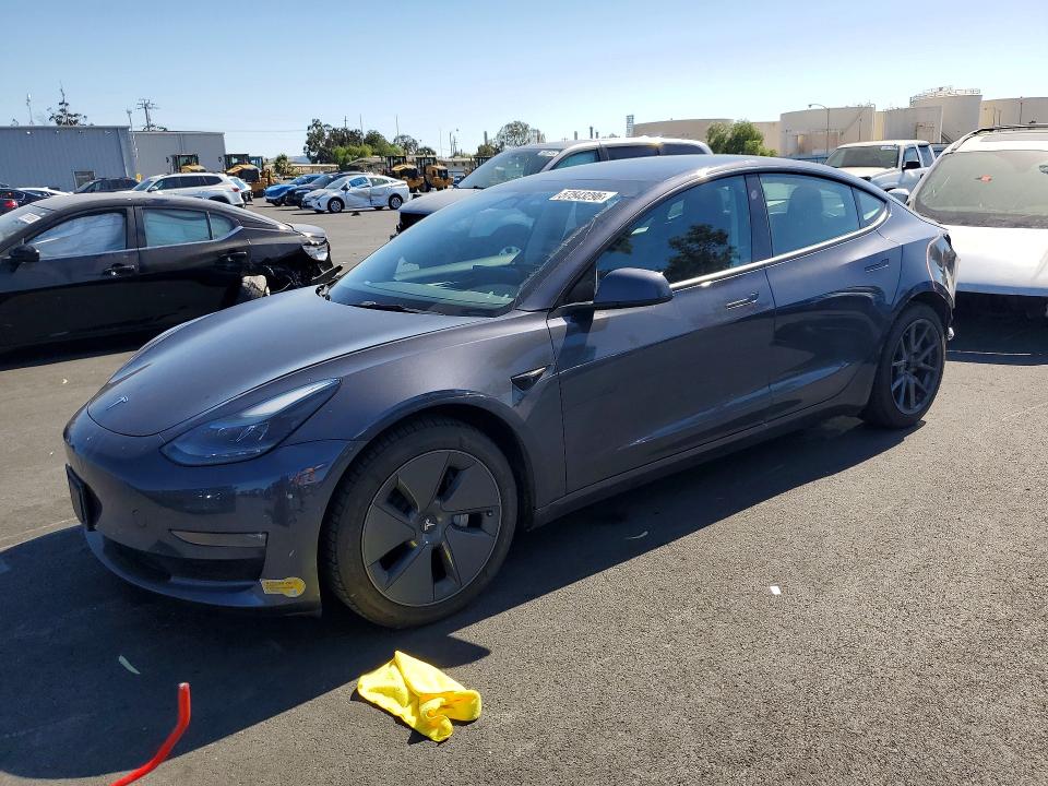 Aukcja sprzedaży 2022 Tesla Model 3, vin: 5YJ3E1EB9NF208109, numer aukcji: 57543296