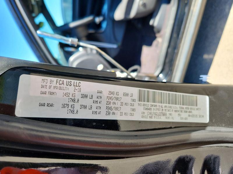 56932556 :رقم المزاد ، 1C4RJFAG2JC276666 vin ، 2018 Jeep Grand Cherokee مزاد بيع