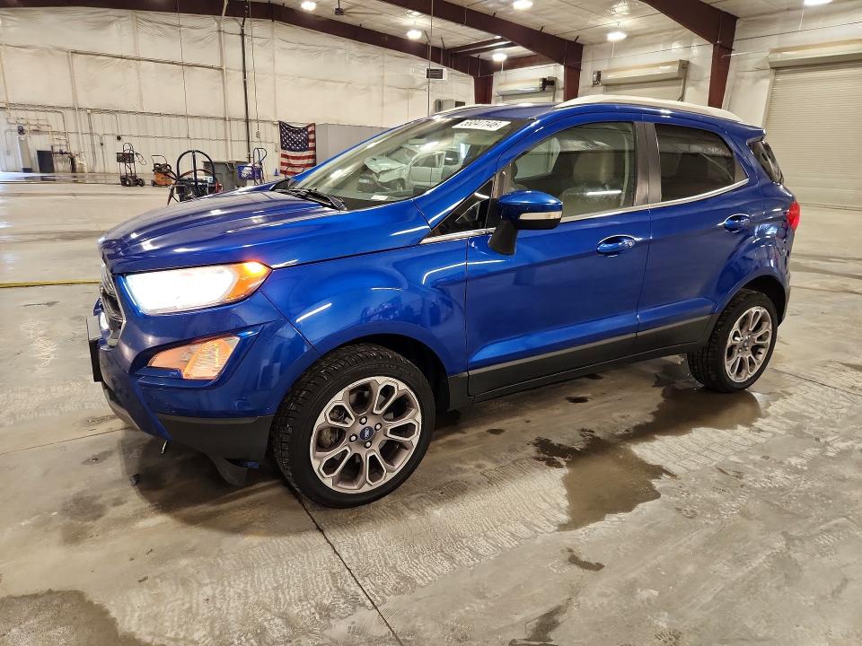 Продаж на аукціоні авто 2019 Ford Ecosport, vin: MAJ6S3KLXKC299341, номер лоту: 58047146