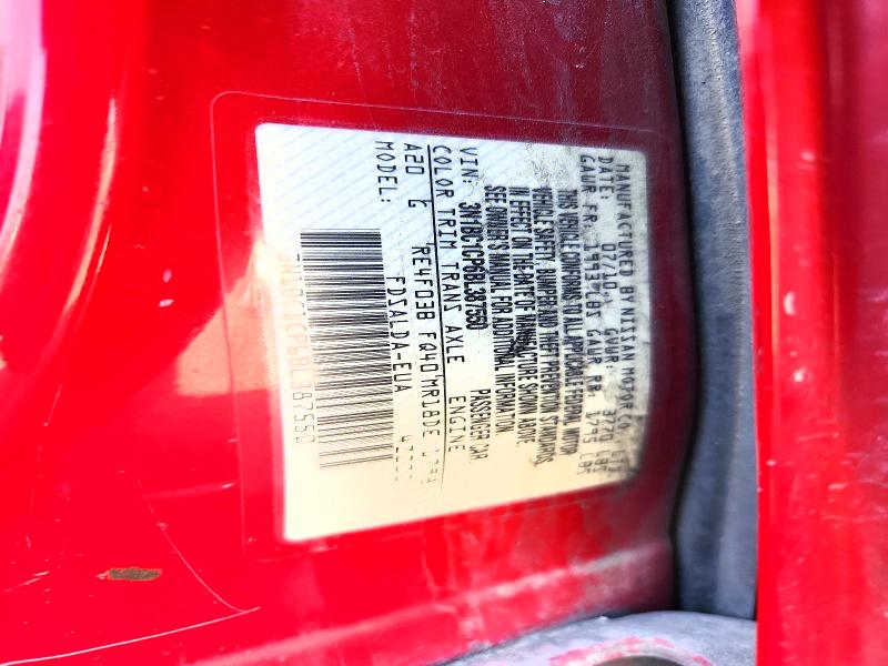Продаж на аукціоні авто 2011 Nissan Versa, vin: 3N1BC1CP6BL387550, номер лоту: 85966475