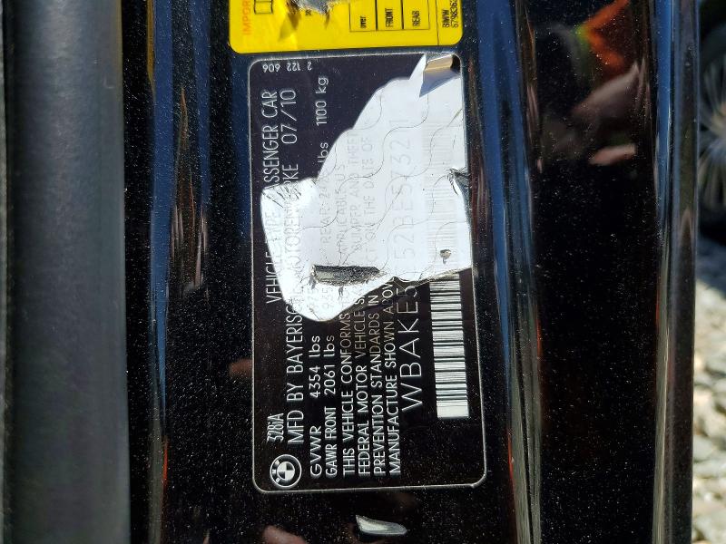 Продажа на аукционе авто 2011 Bmw 328, vin: WBAKE5C52BE573211, номер лота: 58791536