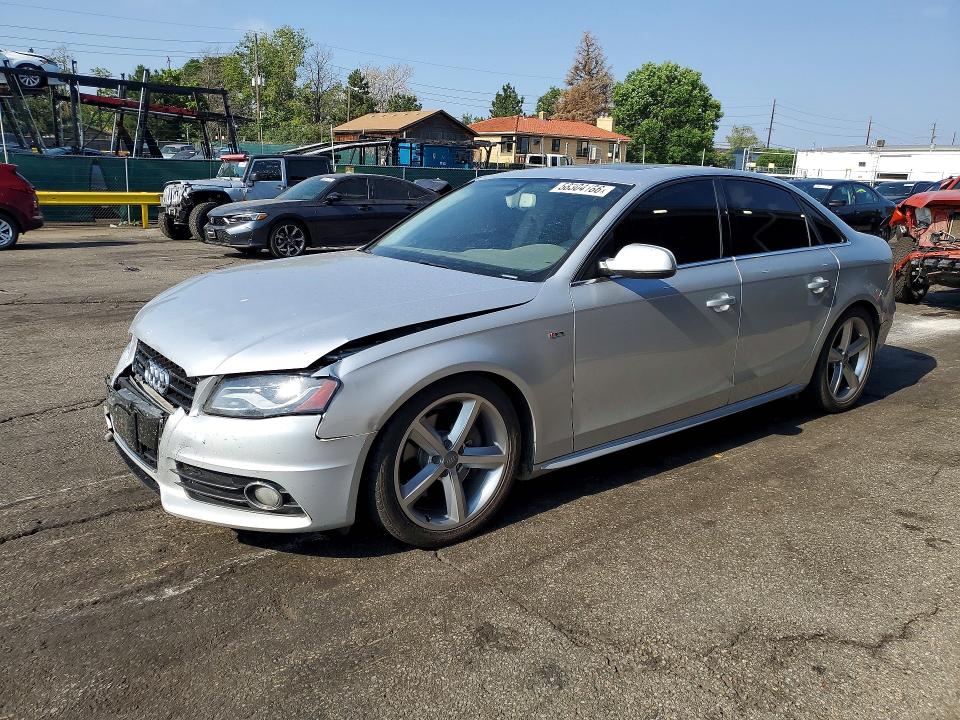 Продаж на аукціоні авто 2012 Audi A4, vin: WAUFFAFL8CA097492, номер лоту: 58304186