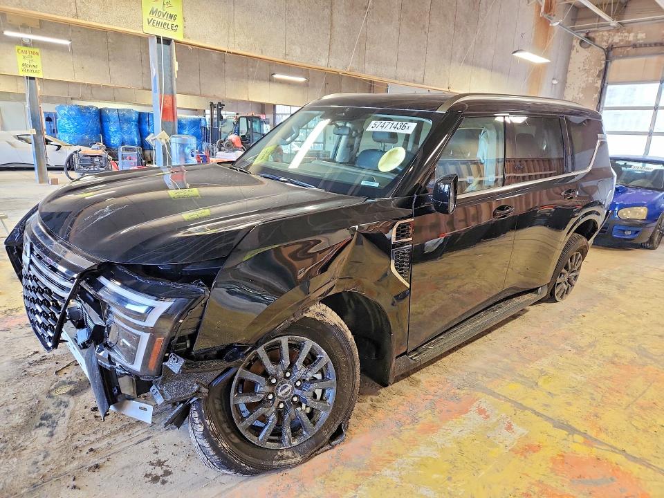 2025 Nissan Armada მანქანა იყიდება აუქციონზე, vin: JN8AY3AE9S9403289, აუქციონის ნომერი: 57471436