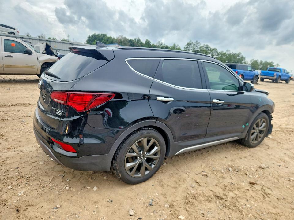 2017 Hyundai Santa Fe Sport მანქანა იყიდება აუქციონზე, vin: 5XYZW4LA4HG385229, აუქციონის ნომერი: 57001346