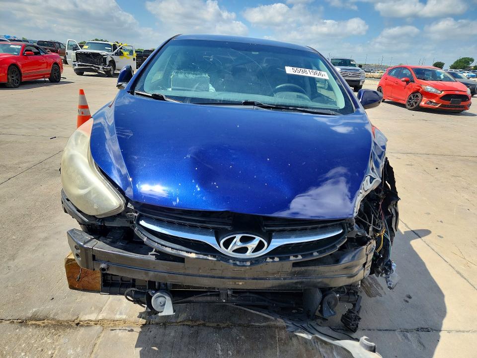 Aukcja sprzedaży 2013 Hyundai Elantra, vin: 5NPDH4AE2DH426633, numer aukcji: 55981966