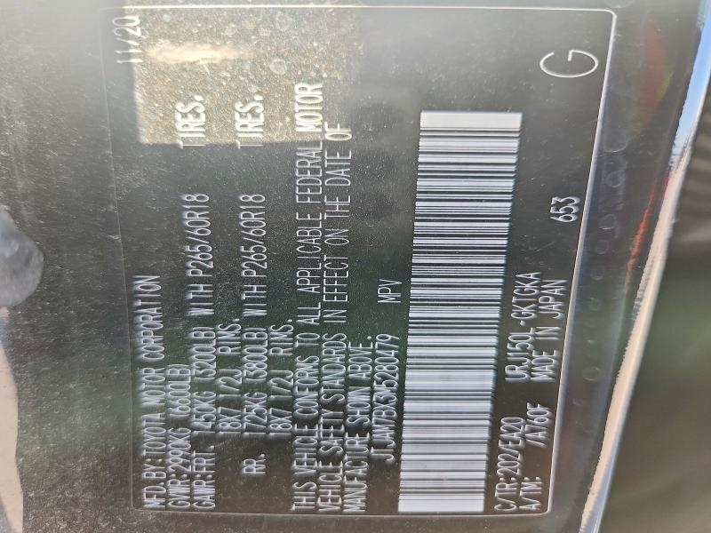 Aukcja sprzedaży 2021 Lexus Gx, vin: JTJAM7BX3M5280479, numer aukcji: 56583926
