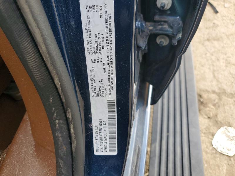 2024 Ram 1500 მანქანა იყიდება აუქციონზე, vin: 1C6SRFKT8RN160501, აუქციონის ნომერი: 58330696