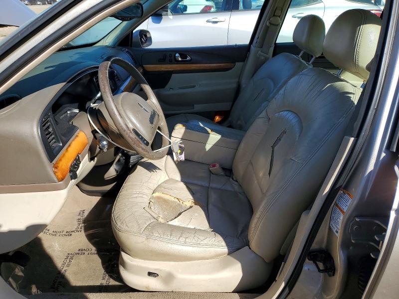 Aukcja sprzedaży 2002 Lincoln Continental, vin: 1LNHM97V62Y699843, numer aukcji: 54298206