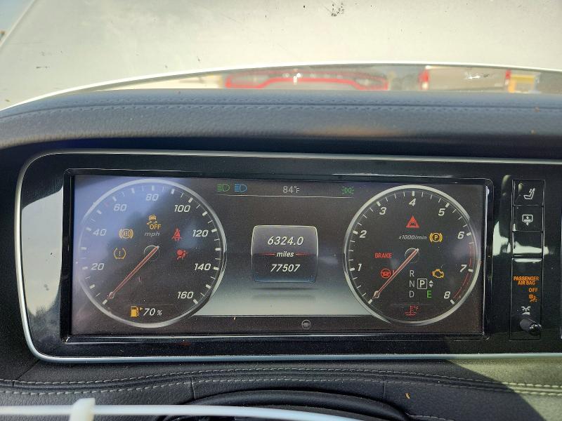 2015 Mercedes-benz S მანქანა იყიდება აუქციონზე, vin: WDDUG8CB6FA174303, აუქციონის ნომერი: 85635645