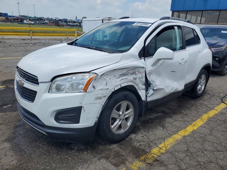 2016 Chevrolet Trax მანქანა იყიდება აუქციონზე, vin: 3GNCJLSB2GL276274, აუქციონის ნომერი: 58742896