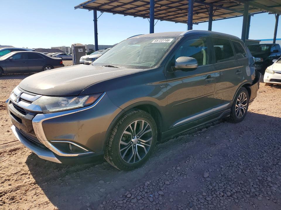 2017 Mitsubishi Outlander მანქანა იყიდება აუქციონზე, vin: JA4JZ4AX7HZ039232, აუქციონის ნომერი: 55722746