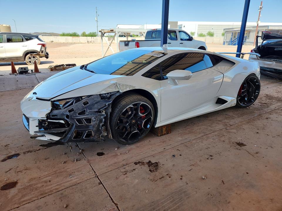 57928996 :رقم المزاد ، ZHWUC2ZF3JLA10432 vin ، 2018 Lamborghini Huracan مزاد بيع