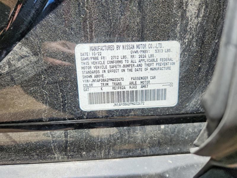 2023 Nissan Ariya მანქანა იყიდება აუქციონზე, vin: JN1AF0BA2PM402472, აუქციონის ნომერი: 57445196