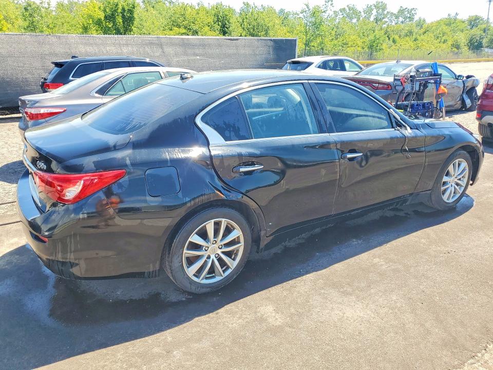58489936 :رقم المزاد ، JN1BV7AR5FM414122 vin ، 2015 Infiniti Q50 مزاد بيع