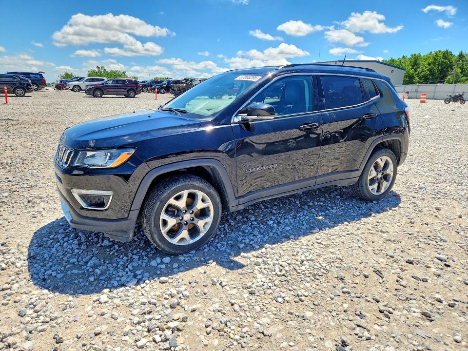 Продажа на аукционе авто 2019 Jeep Compass, vin: 3C4NJDCB9KT806433, номер лота: 57066296